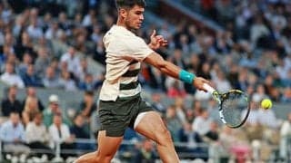  アルカラス 難敵に完勝で全仏OP4強 