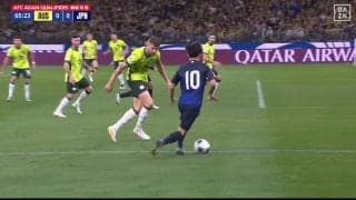 「次元違う」途中出場の“10番”久保建英、圧巻突破で即チャンス演出「突破力がレベチ」磁石のようなボールタッチ→極上過ぎる低弾道クロス炸裂の瞬間