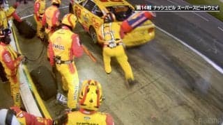 給油ホースに引き摺られた！米レースでピットクルーが危機一髪も「ナイスガスマン」ノーペナで送り出した“プロ業”に称賛の声