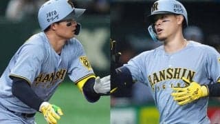 阪神・森下翔太を佐藤輝明が“猛追”　40万票目前のデットヒート…全体1＆2位、球宴中間発表