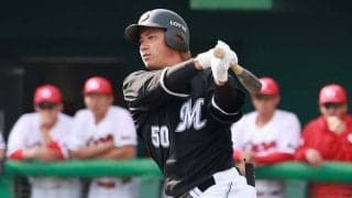 ロッテ・愛斗が入籍発表　2人の記念日に婚姻届提出…2軍首位打者28歳「幸せな家庭を」