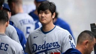 大谷出場ドジャース戦、大雨で開始遅延　一時は晴れるも…球団“謝罪”「開始時間は未定」