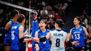 女子日本代表　セルビアにストレート勝ちで開幕2連勝