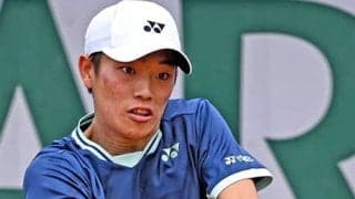  田畑遼 全仏Jr決勝進出ならず 