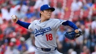 山本由伸、6回9K無失点の快投　7勝目はならず…初対決ヌートバーを翻弄、防御率ナ3位2.20