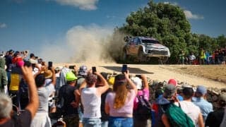 WRCサルディニア：初日を終えてセバスチャン・オジエが首位を堅守、勝田貴元は7番手