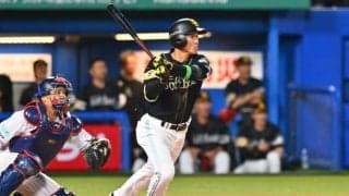 “隠れ首位打者”卒業まで目前…「爆誕くるぞ」　鷹28歳が見せる鬼の躍動が「天才ですか」