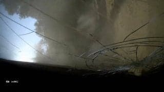 勝田どうした…GRヤリスが横転アクシデント 映像が乱れた次の瞬間、横倒しの景色＆フロントガラスに「ヒビ」車載カメラが捉えた衝撃の瞬間