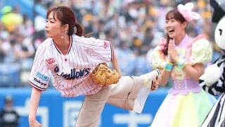 「世界一美しい」神宮を魅了した女子アナ　弾ける笑顔にファン虜「めっちゃ綺麗」