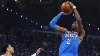 現役4人目…サンダーのSGAがRSとプレーオフで今季計3000得点の大台を突破