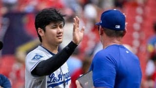 大谷翔平を巡り…敵地でも勃発する争奪戦「ショウヘイ!!」　視線独り占めの光景