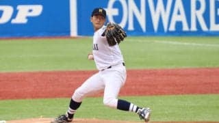 コンデイション不良で出遅れた北海学園大の153キロ右腕が46年ぶりの全国勝利に導く好リリーフ！【大学野球選手権】