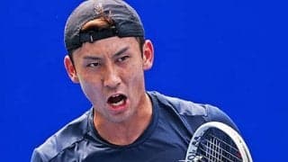  島袋将 第1シード破り初戦突破 