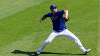 大谷翔平、ライブBP前日にキャッチボールに登場　敵地も歓声…2日連続、二刀流復帰へ着々