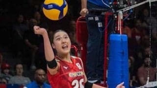 【女子バレー】日本が誇る“次代のエース”候補は「圧倒的な強さを見せた」開幕4連勝に貢献の23歳に海外メディアも賛辞