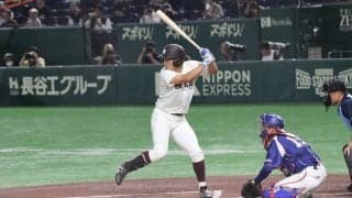 早大の1年生スラッガーが走者一掃の二塁打！！大阪桐蔭時代はU-18代表で活躍【全日本大学選手権】