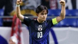 鎌田、久保らのゴールで6-0の快勝　W杯予選最終戦インドネシア戦