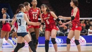 【女子バレー】失セットゼロの12ポイントは日本だけ　VNL単独首位スタートの新生ジャパンをAVCも激賞「4試合全てで完璧な内容」