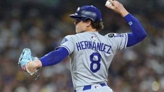 ドジャース、異例の6回から野手登板　首位攻防戦で9点ビハインド…キケ登場に球場騒然