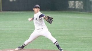 中京大の4年生右腕が150キロ台連発で3回4奪三振無失点の快投！高校時代はセンバツで未登板、日ハム投手の同期
