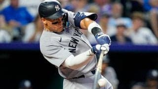 ジャッジ、3戦連発25号で3冠王目前　打率.394＆59打点でトップ…ヤ軍は盤石の地区首位