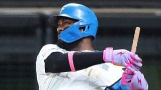 4安打4打点の爆発の裏で…ハム助っ人に“ライバル”からの助言　魚雷バットに対応できたワケ