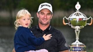 アゲインストの269ヤードを3Wでベタピンに！オールブラックスのレジェンドを父に持つライアン・フォックスが今季2勝目【大町昭義のPGAツアーアフタートーク】