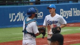 青山学院大に進んだ専大松戸出身の大型内野手が猛打賞デビュー！指揮官も準備力の高さを称賛【大学野球選手権】