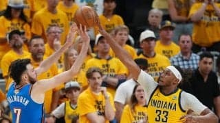 ファイナル第3戦で5ブロック…マイルズ・ターナーがPO通算ブロック数で球団1位に浮上