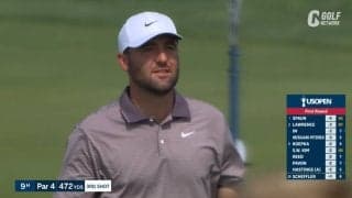 【動画】スコッティ・シェフラーは49位　グリーン上からアプローチをする場面も