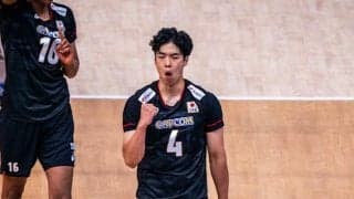 男子日本代表　宮浦がチーム最多の19得点　セルビアにストレート勝ちでVNL2勝目