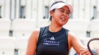  穂積絵莉ペア 逆転負けで決勝進出逃す 