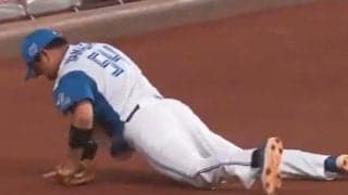 広島戦に突然登場した“パの忍者”　試合開始10秒で衝撃美技…激走20mのルーキーが「GGある」