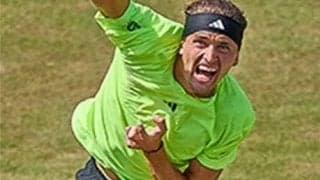  ズベレフ 苦手大会で初の4強 