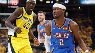 サンダーがペイサーズを撃破、シリーズを2－2のタイに戻す…アレクサンダーが35得点の大暴れ