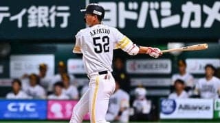 鷹・秋広優人が移籍後初アーチ　トレード加入から1か月…今季1号弾丸ライナーに騒然