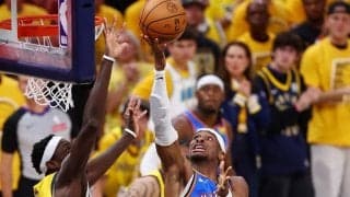 残り5分に15得点の爆発でサンダーを勝利へ導いたSGA「僕らは必死に戦い抜いた」