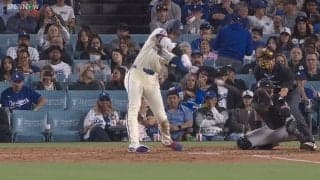 「これが入るのか…」復活の大谷翔平、この日2本目のホームランはボール球を“軽く振って”スタンドインの離れ業…ファンも驚愕「意味わかんなすぎ」