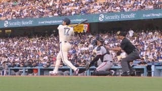 大谷翔平のお待たせ11戦ぶりホームランに観客も「ワオ！」打った瞬間“お口あんぐり”→確信バンザイで本拠地スタジアムは大熱狂