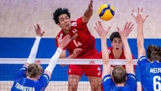 【男子バレー】4試合55点は堂々のチームトップ　西田不在の“チャンス”で見せた宮浦健人の奮闘が意味するもの