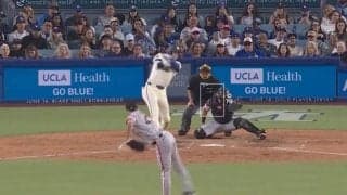 「あれでホームラン行っちゃうの？」大谷翔平、軽く当てて“まさかの光景”「バケモノか？」 高速で飛んでいく“低弾道ライナー”にファン騒然