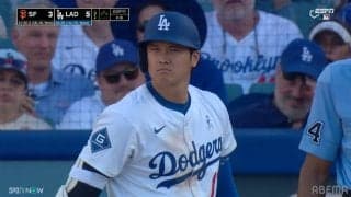 「この人ほんとにスラッガー？」大谷翔平、“足で稼いだ”内野安打 全打席出塁に「これが打順一番である理由なんだろな」納得の声