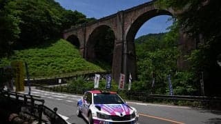 全日本ラリーモントレー：シュコダ・ファビアR5の新井大輝が大会連覇