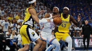 サンダーが46年ぶりNBA制覇に王手…ペイサーズとのファイナル第5戦を制す