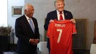 トランプ大統領にクリロナが贈ったユニホーム　添えたメッセージとは