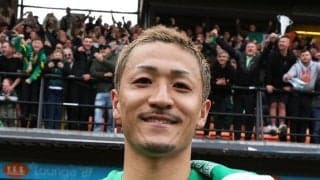 セルティックで今季33ゴールの前田大然 ゴール後のヒザスライディングは「息子の影響」