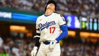 大谷翔平の死球は「意図的かと」　直前にはタティスJr.が…ファン激怒「あからさま」