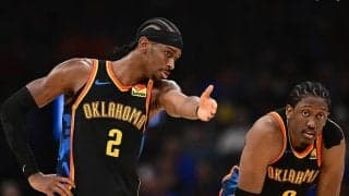 ファイナル第5戦でサンダーのSGAとウィリアムズがレブロン&カイリー以来初の快挙