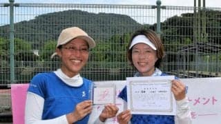 ピンクリボンレディーステニス徳島県大会　全国出場の2ペア決まる