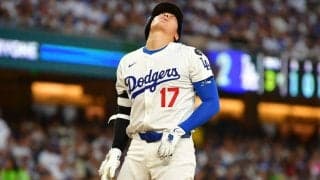 大谷翔平に“報復死球”か　9回タティスJrが死球→乱闘騒ぎ…元虎スアレスは即退場